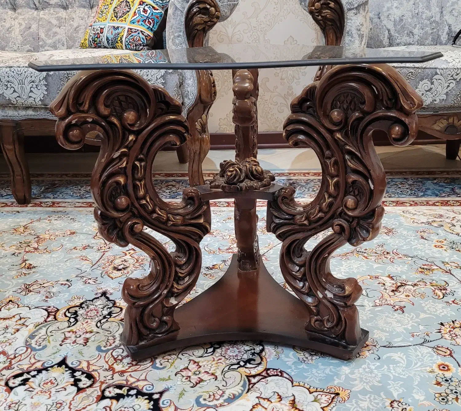 میز وسط و عسلی|مبلمان خانگی و میز عسلی|کرج, دهقان ویلا|دیوار