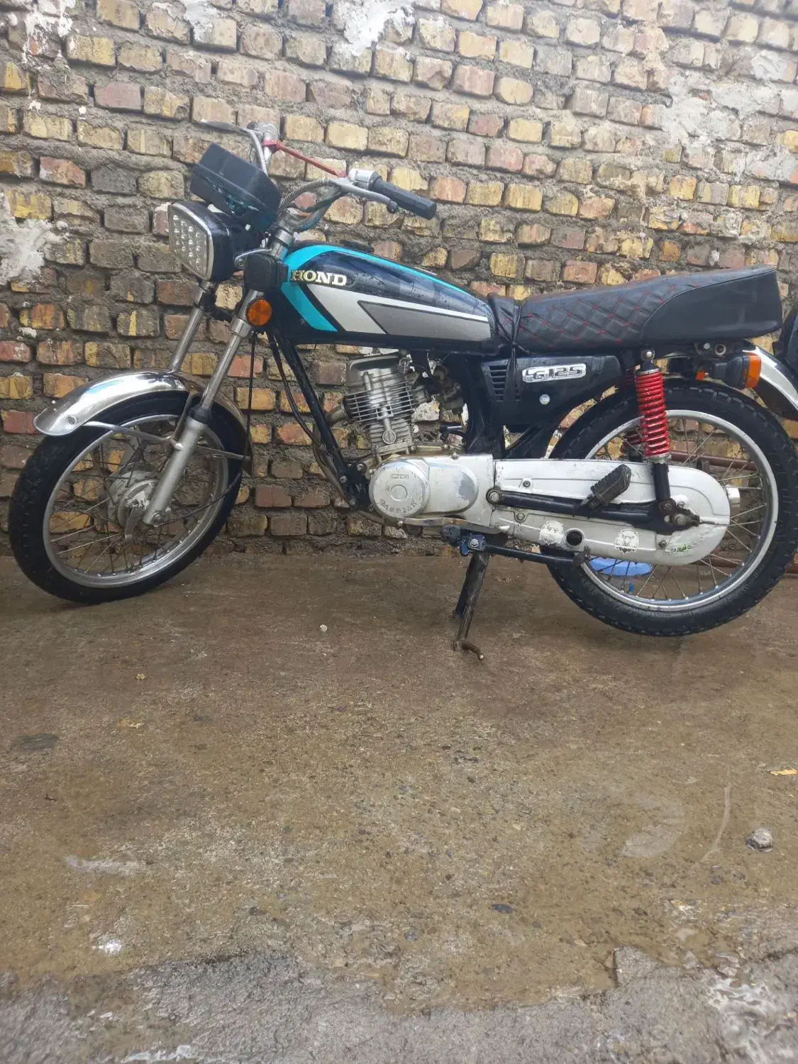 موتورهندا ۱۲۵مزایده ای|موتورسیکلت|اراک, |دیوار