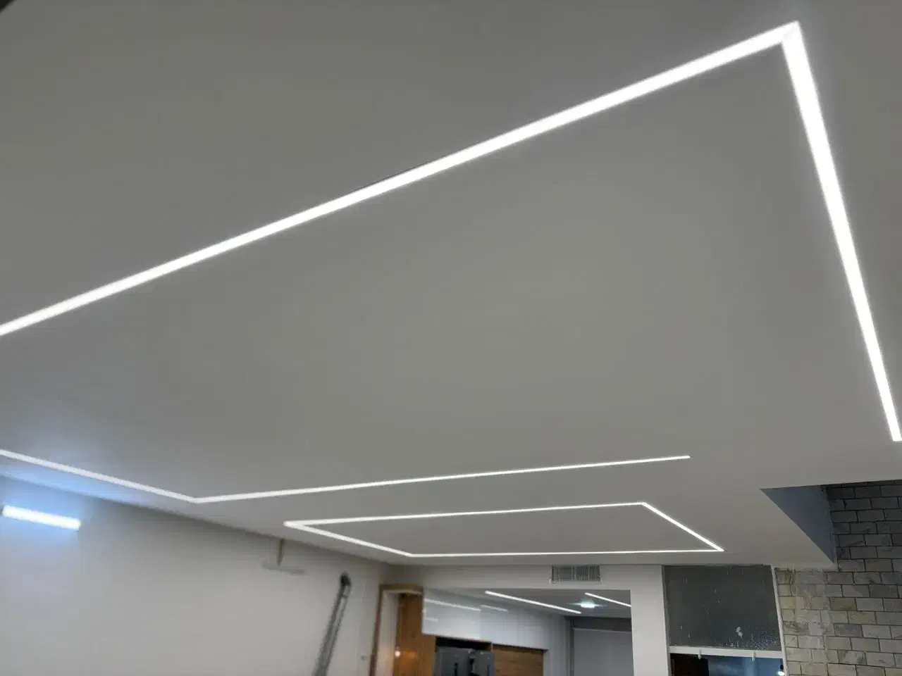 لاین نور .پروفیل المینیوم.نور خطی.نورپردازی|لامپ و چراغ|شاهین‌شهر, گرگاب|دیوار