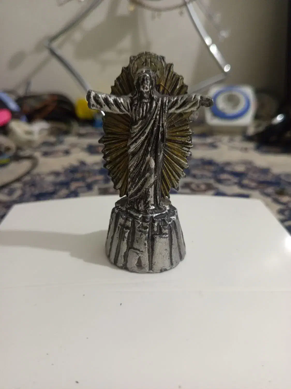 دو عدد مجسمه سربی مسیح ومریم|کلکسیون اشیاء عتیقه|تهران, بریانک|دیوار