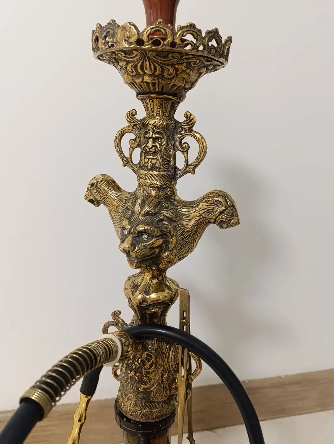 قلیان برنجی قدیمی توپر|کلکسیون و سرگرمی|فردیس, شهرک سپاه|دیوار