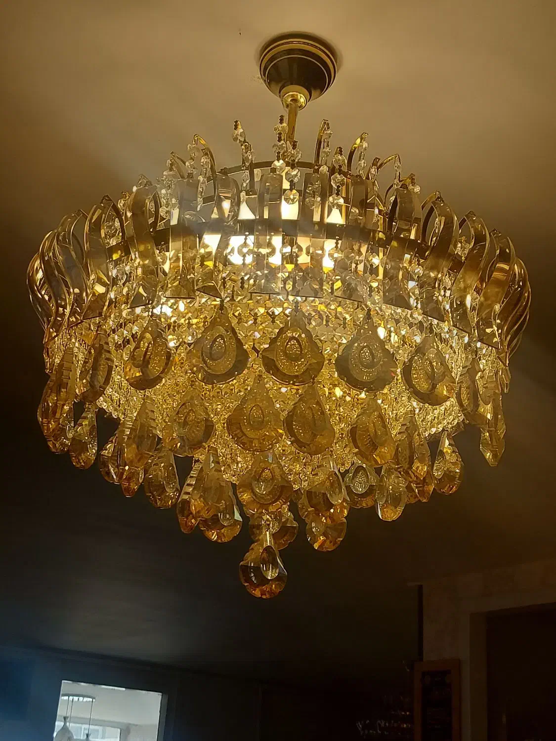 لوستر|لوستر و چراغ آویز|اراک, |دیوار