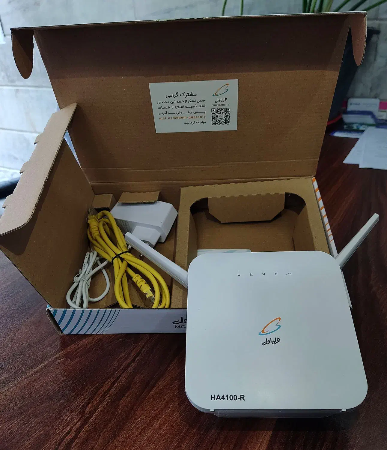 مودم همراه اول مدل HA4100-R|مودم و تجهیزات شبکه|خمینیشهر, |دیوار