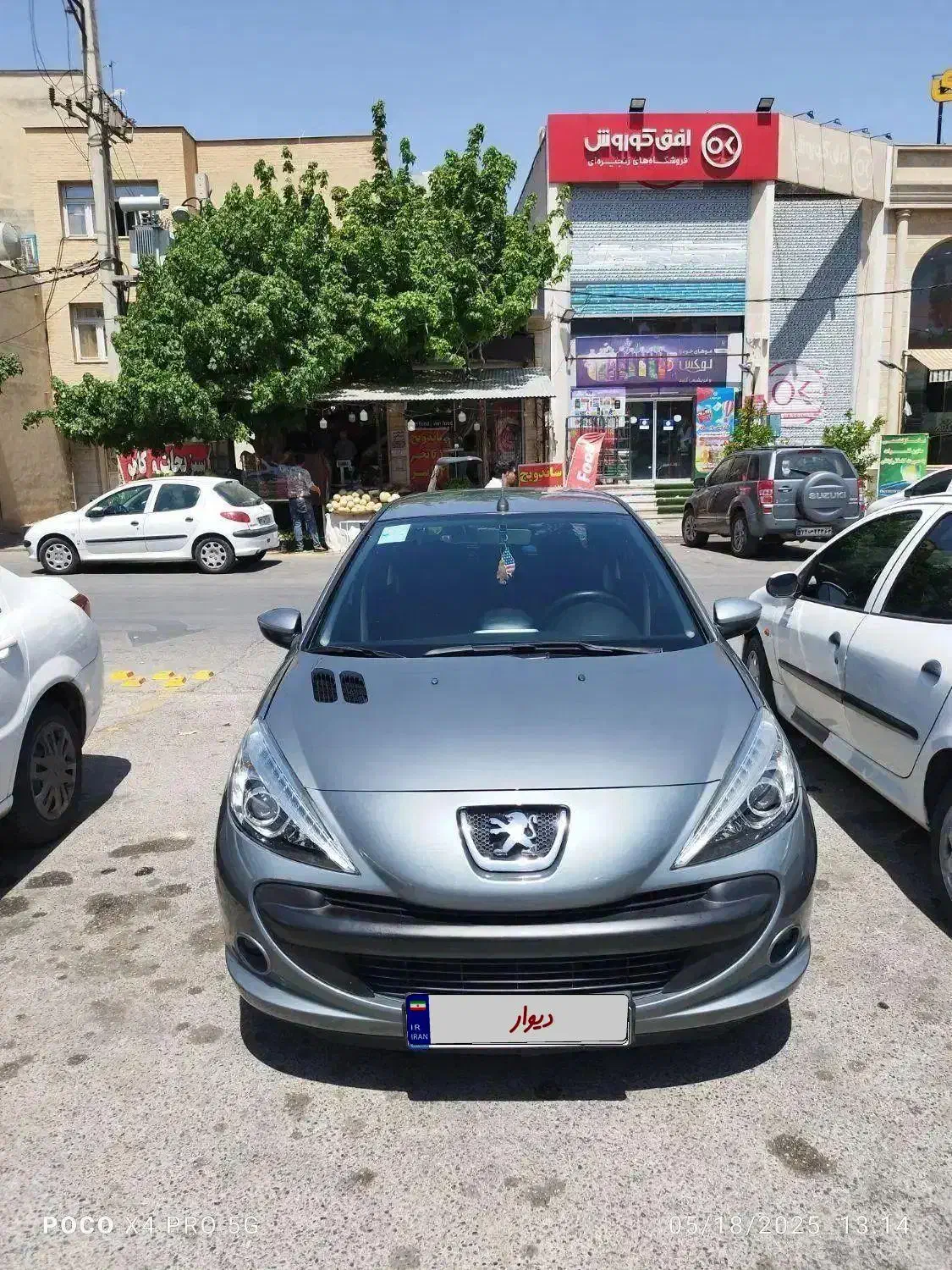 ۲۰۷ ۹۸ تمام فابریک استثنایی|خودرو سواری و وانت|شیراز, گلدشت معالی‌آباد|دیوار