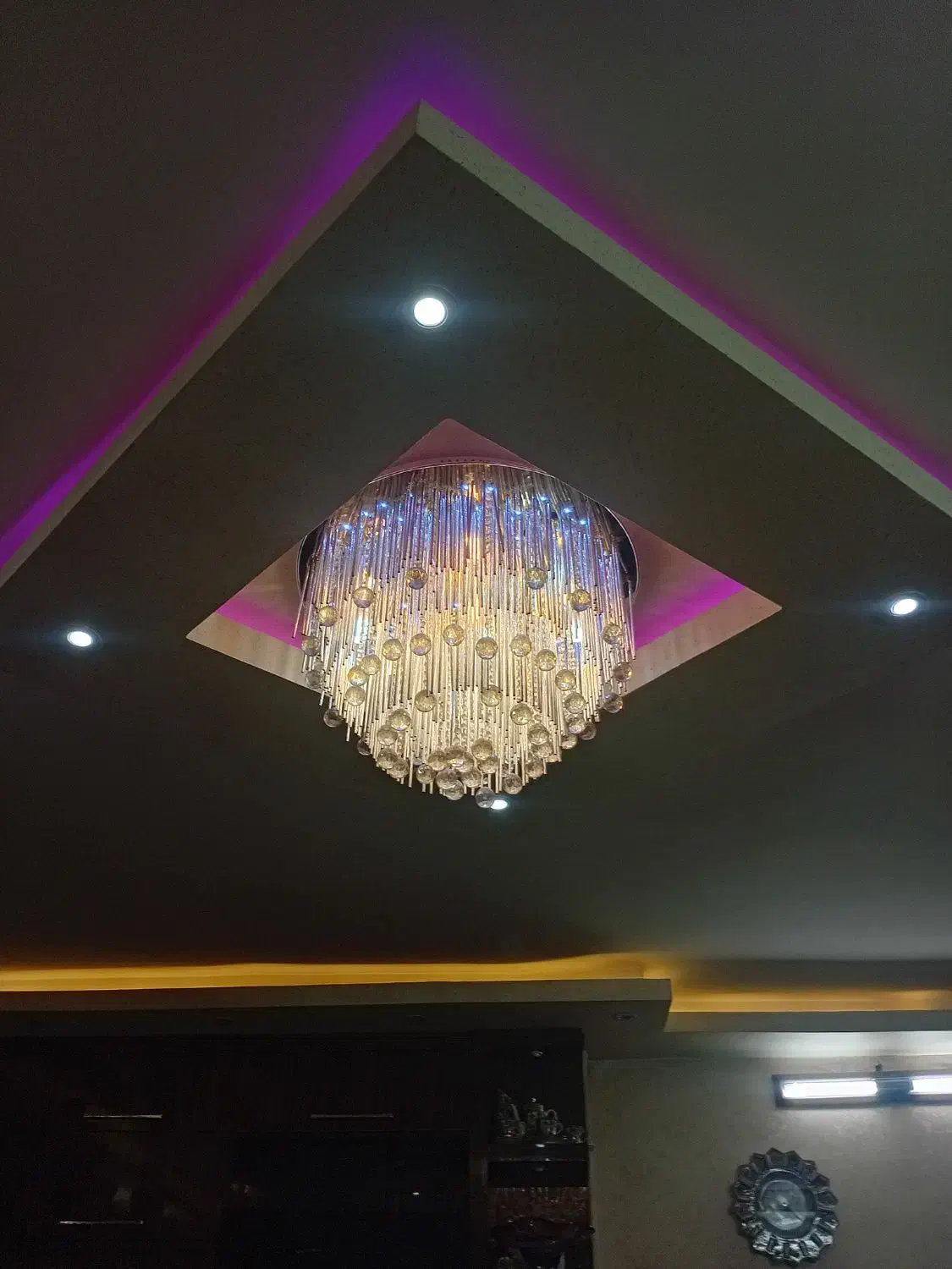 لوستر|لوستر و چراغ آویز|خمینی‌شهر, |دیوار