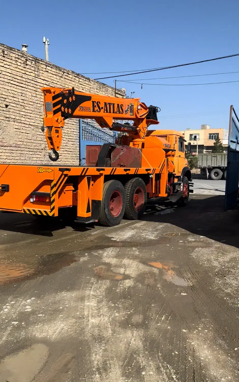 جرثقیل ده چرخ ۳ کشاب ۱۵ تن|خودرو سنگین|زاهدان, |دیوار