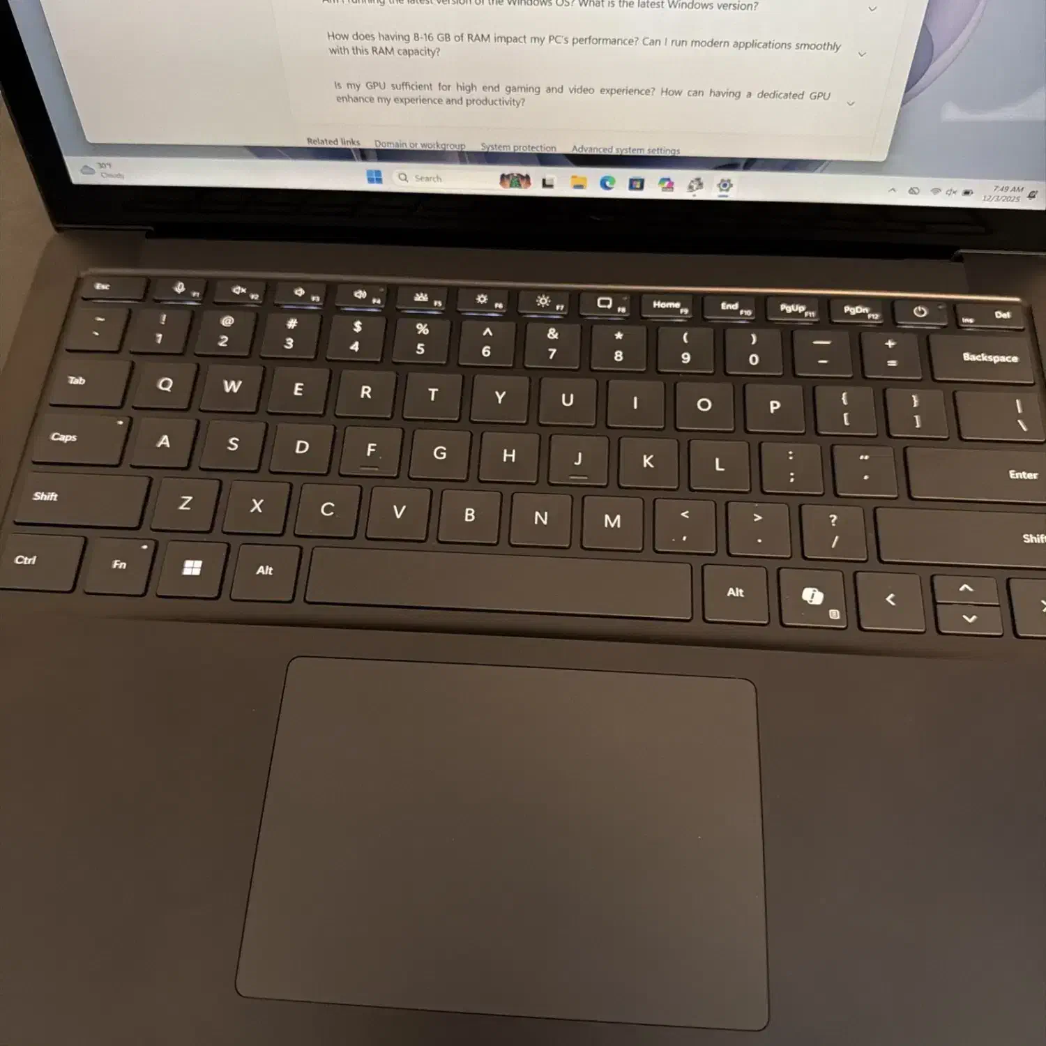 سورفیس لپتاپ 6 surface laptop 6 for business|رایانه همراه|تهران, توحید|دیوار