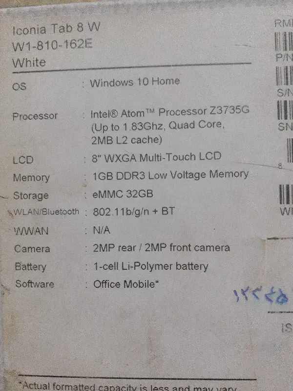 تبلت acer  ویندوز ۱۰|تبلت|قرچک, میرزائی جنوبی|دیوار