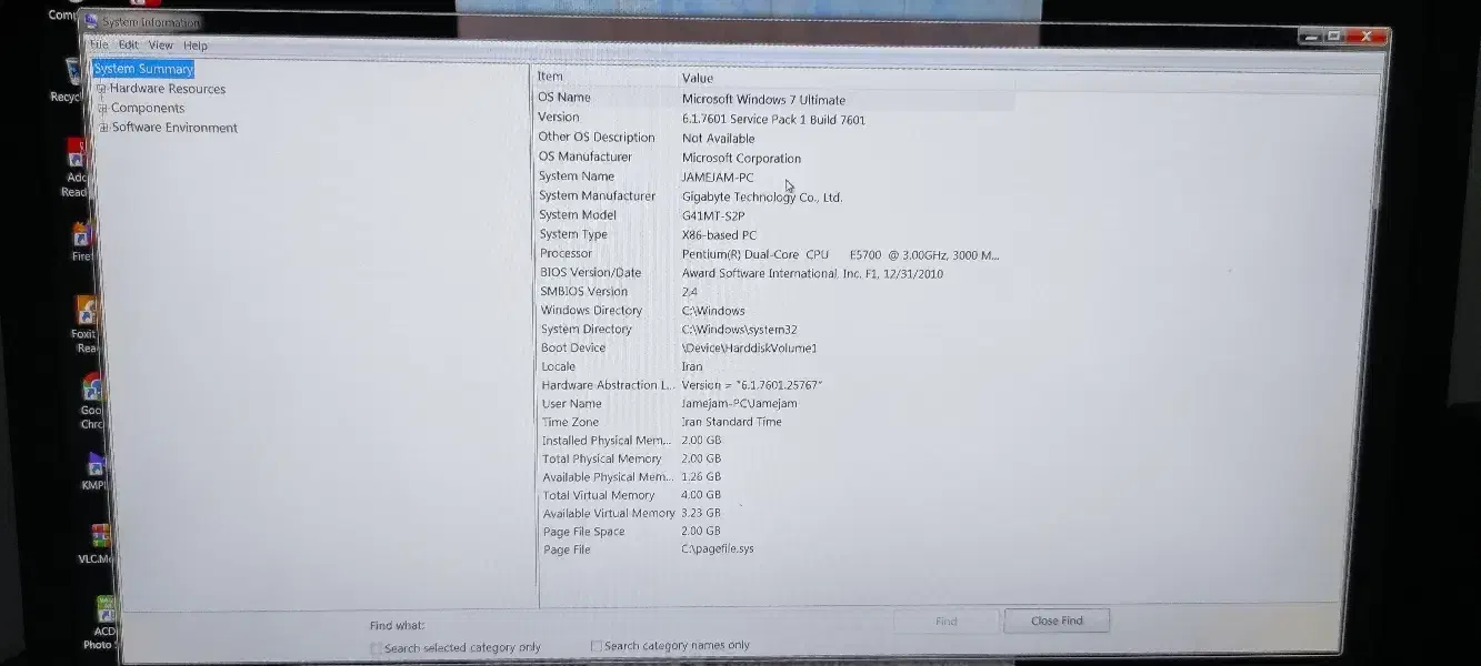 سیستم کامل مانیتور سامسونگ و کیس بدون هارد سالم|رایانه رومیزی|قم, بکایی|دیوار