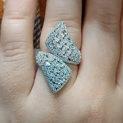 انگشتر روز زن /مادر/نقره 925|جواهرات|یزد, |دیوار