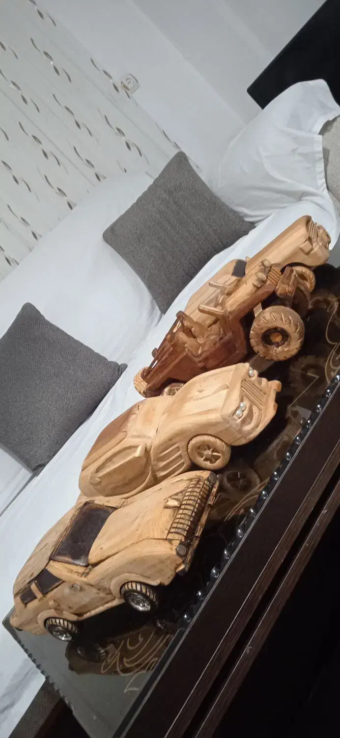 تولید انواع برند ماشینهای دست ساز چوبی|صنایع دستی و سایر لوازم تزئینی|ساری, |دیوار