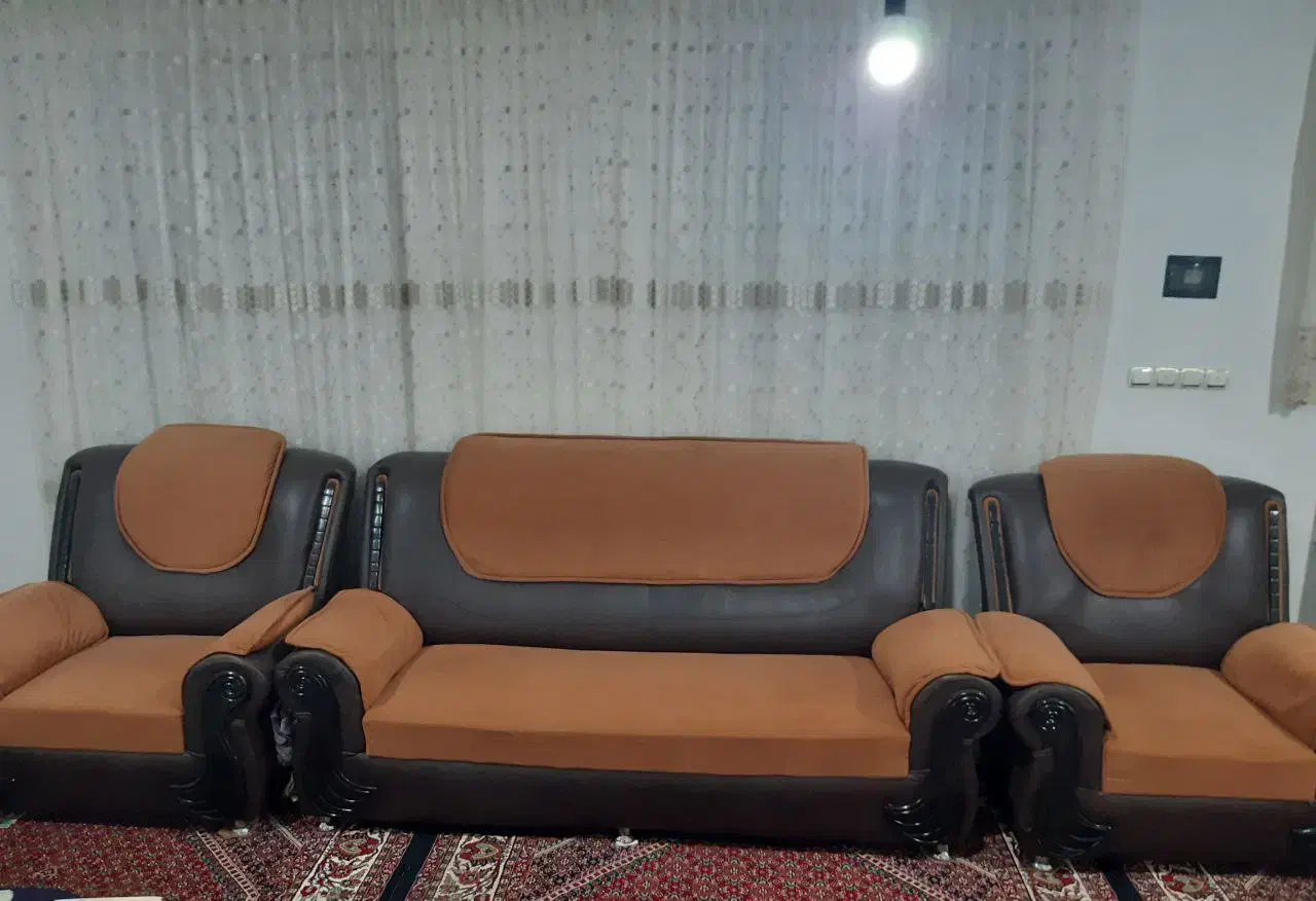 مبلمان راحتی ۷ نفره|مبلمان خانگی و میز عسلی|مشگین شهر, |دیوار