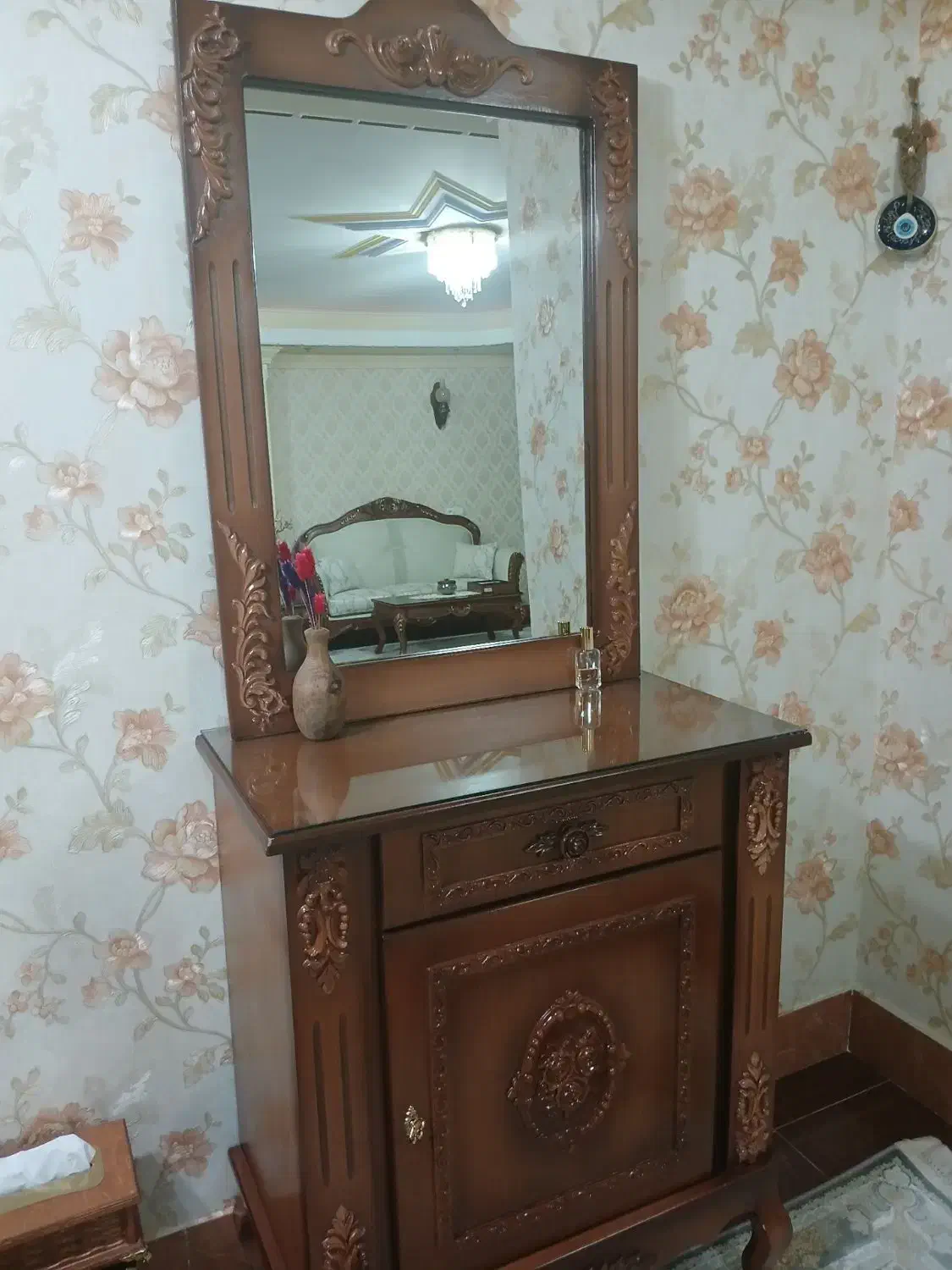 آینه کنسول نوو|بوفه، ویترین، کنسول|شاهین دژ, |دیوار