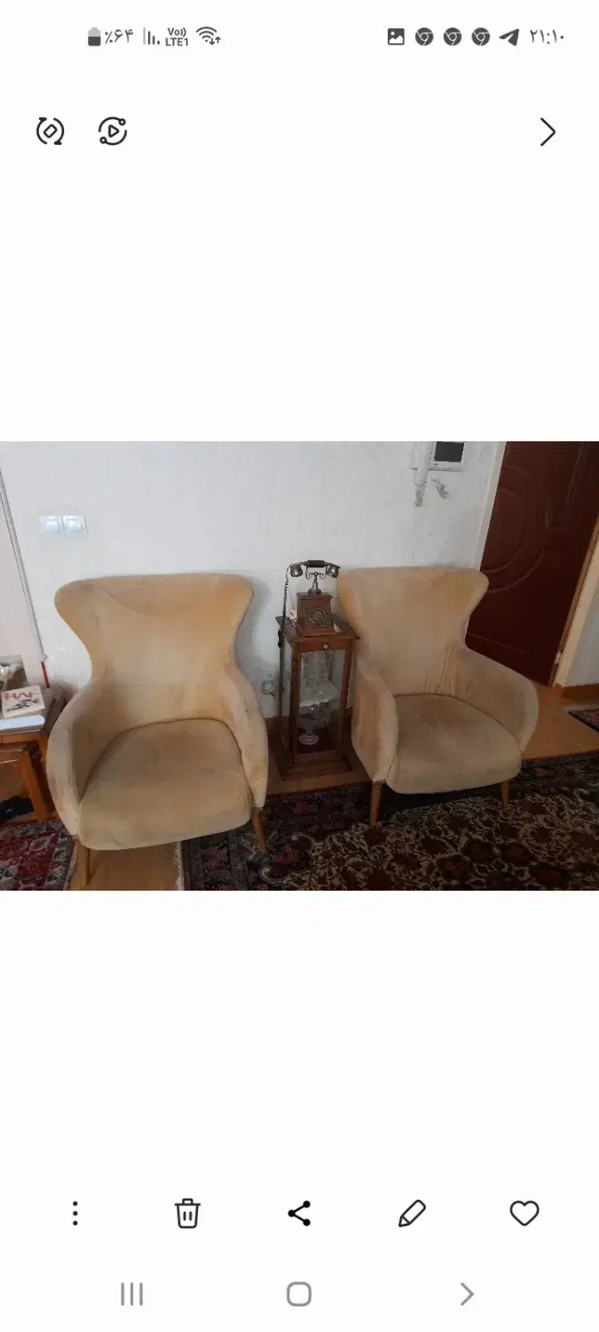 مبل راحتی ۷ نفره|مبلمان خانگی و میز عسلی|سنندج, |دیوار