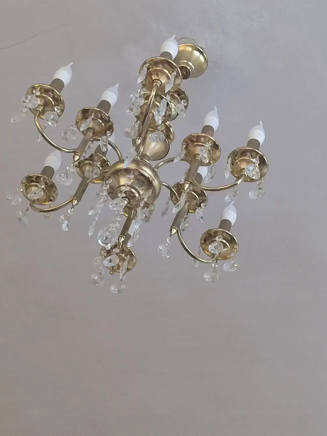 لوستر برنز|لوستر و چراغ آویز|تبریز, |دیوار