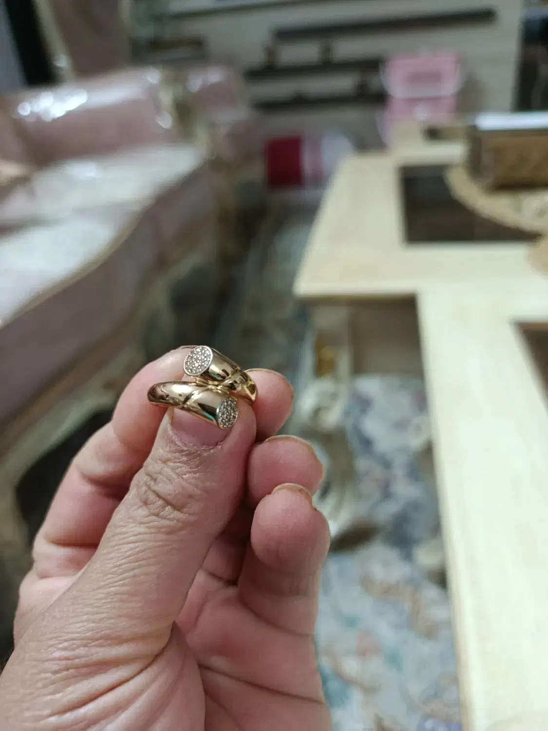 ست دستبند وانگشترژوپینگ|بدلیجات|اصفهان, برازنده|دیوار