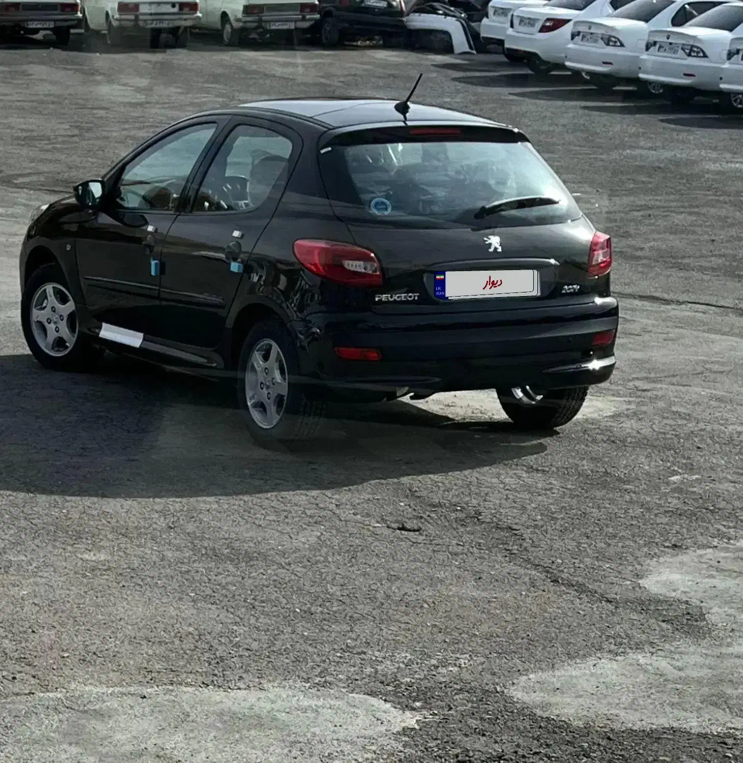 ۲۰۷ پانا ۱۴۰۲ مشکی esp دار|خودرو سواری و وانت|سنندج, |دیوار