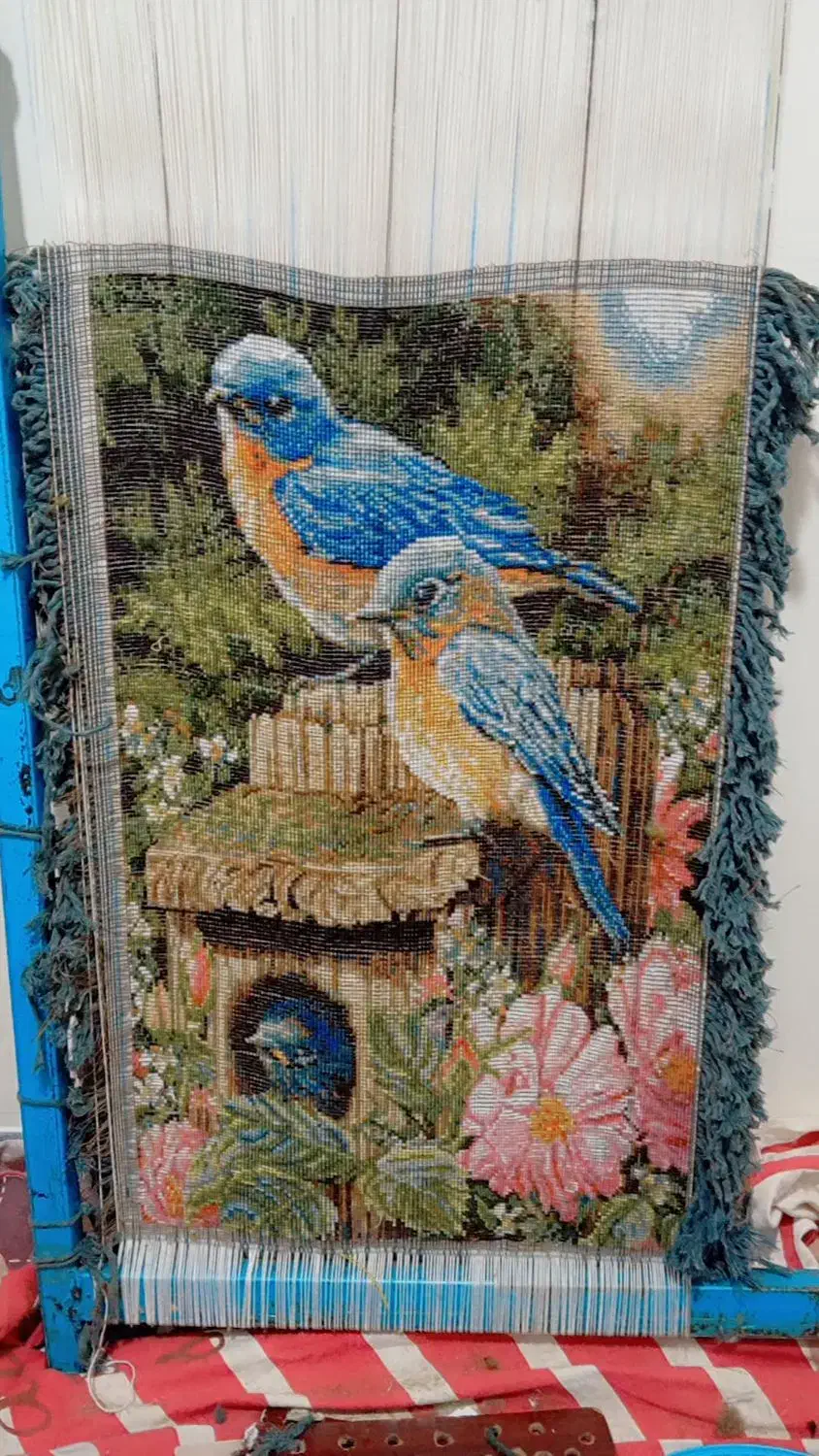 تابلو فرش پرنده|تابلو فرش|تهران, شهرک شریفی|دیوار