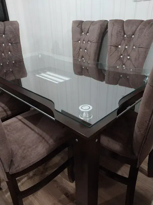 ناهارخوری۶ نفره|میز و صندلی غذاخوری|امیدیه, |دیوار