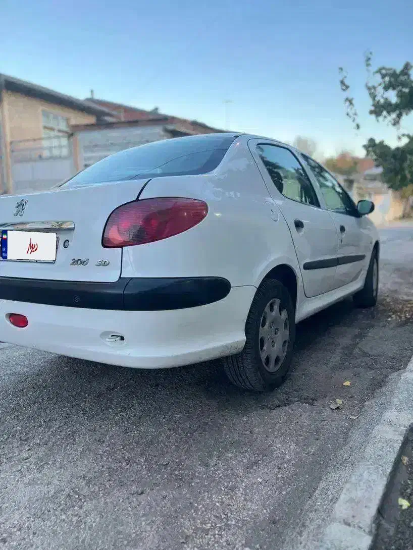 ۲۰۶اس دی مدل۹۶|خودرو سواری و وانت|خلخال, |دیوار