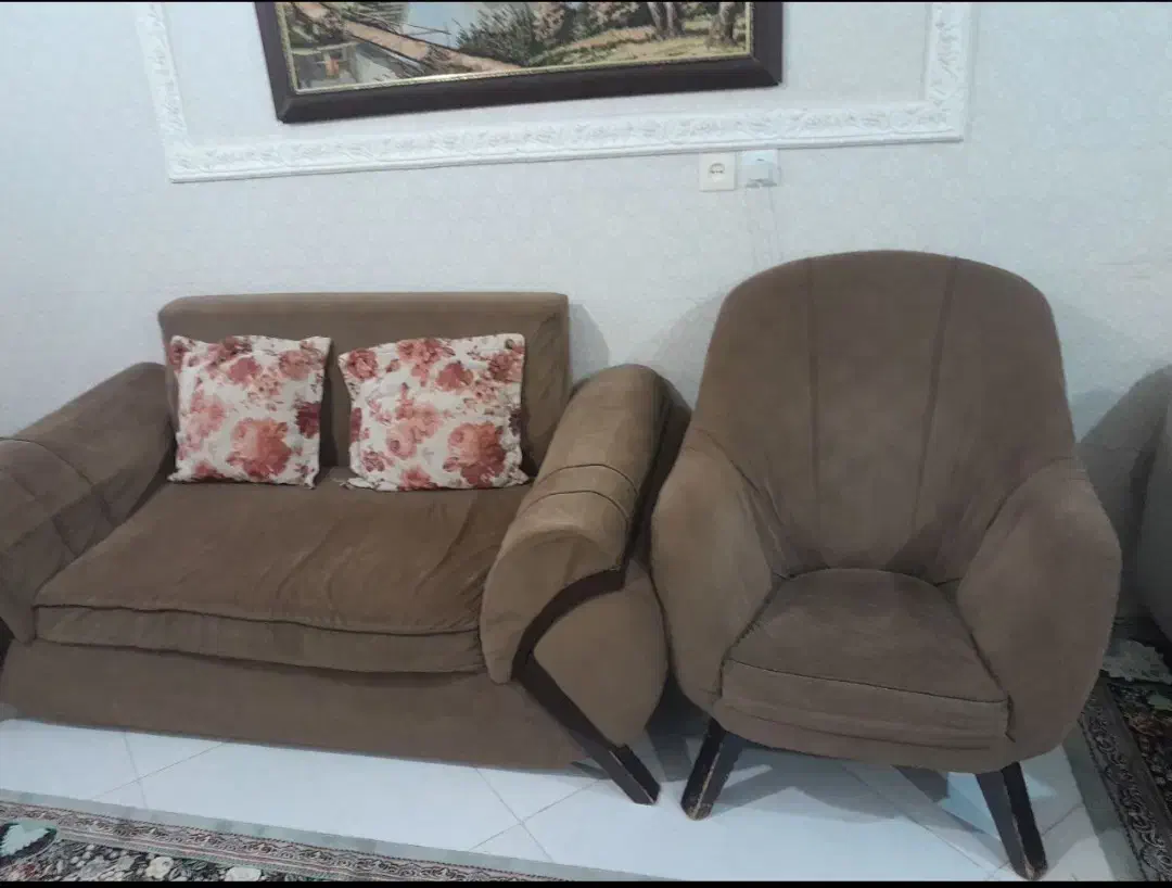 مبل ۷ نفره|مبلمان خانگی و میز عسلی|بهشهر, |دیوار