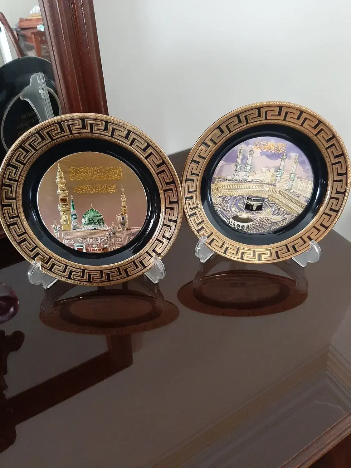 بشقاب دکوری مکه و مدینه|صنایع دستی و سایر لوازم تزئینی|تهران, مجیدآباد|دیوار