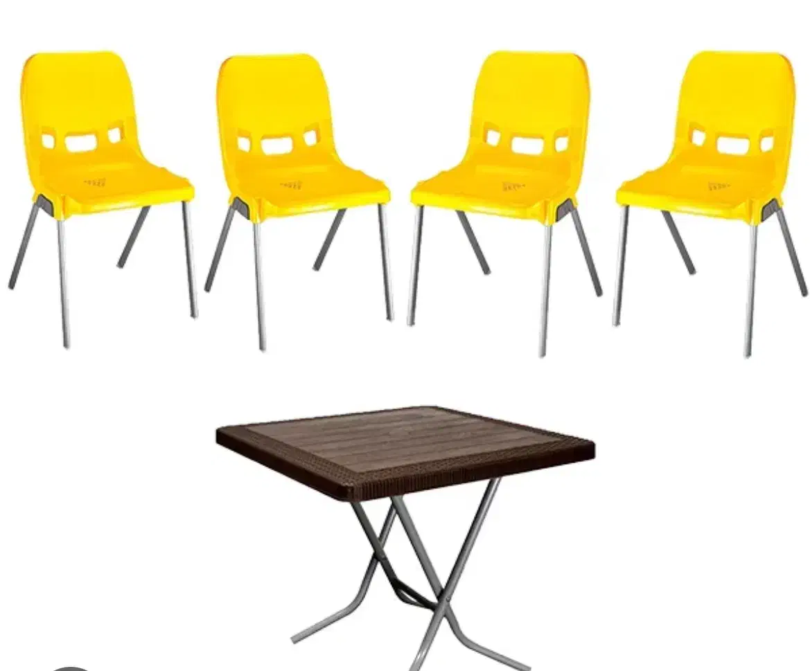 صندلی پلاستیکی پایه فلزی|صندلی و نیمکت|آبادان, |دیوار