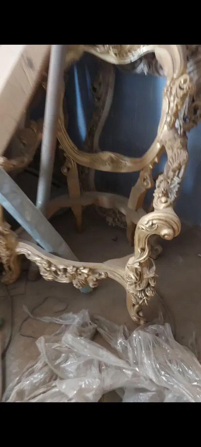 سرویس خواب چوبی ، کنسول ، ویترین ، مبل تک سلطنتی|بوفه، ویترین، کنسول|رباط‌کریم, رباط‌کریم|دیوار