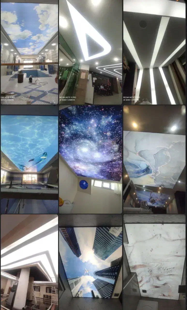 کناف ، سقف کاذب ، سقف کشسان، تایل معرق|مصالح و تجهیزات ساختمان|تبریز, |دیوار