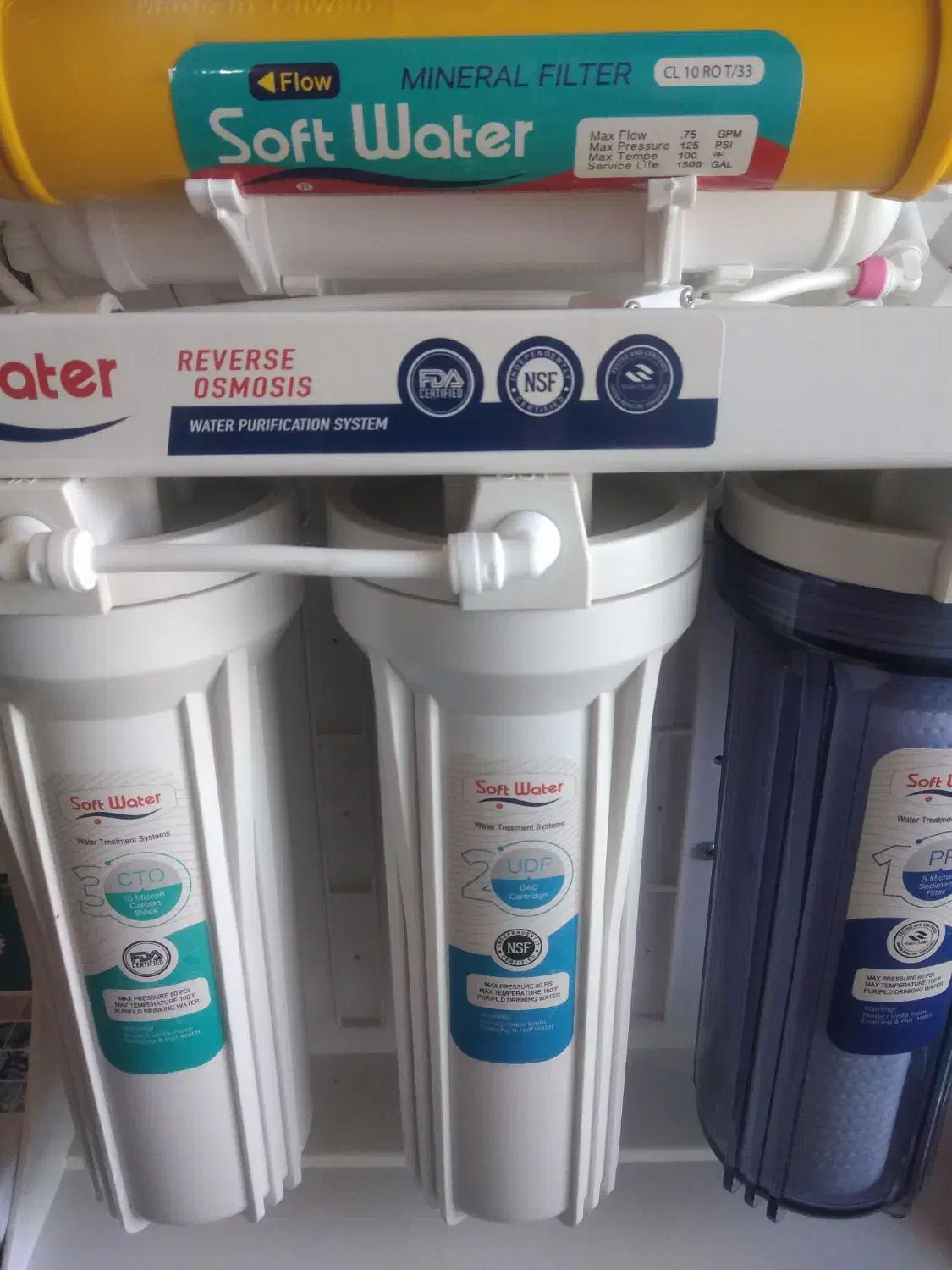 نصب دستگاه آب تصفیه خانگی|آبسردکن و تصفیه آب|بوشهر, |دیوار