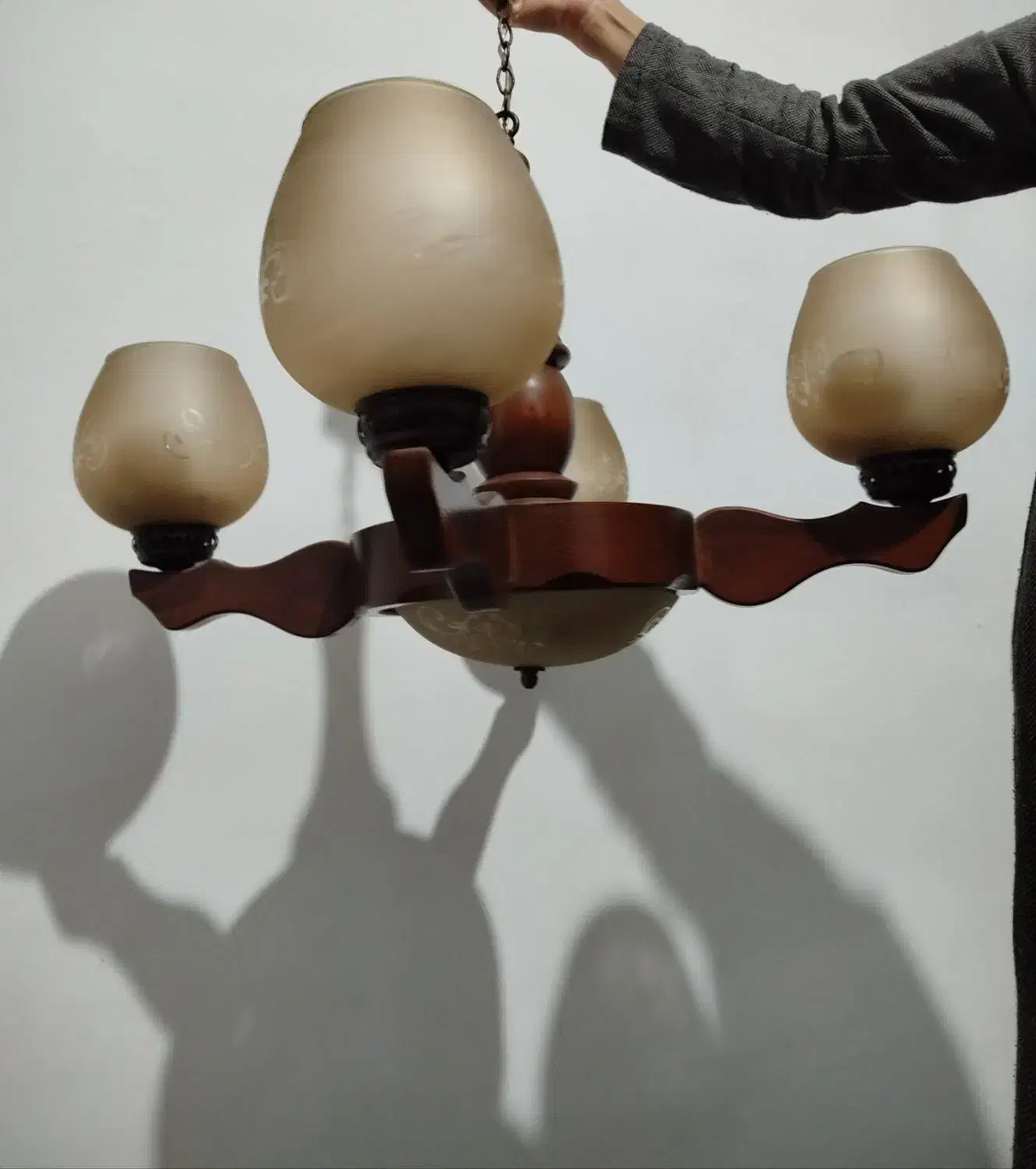 لوستر ۴ شاخه|لوستر و چراغ آویز|کرج, خرمدشت|دیوار