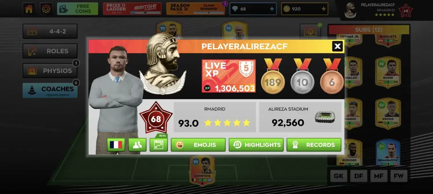 اکنت دریم لیگ ۲۰۲۵|کنسول، بازی ویدئویی و آنلاین|بن, |دیوار