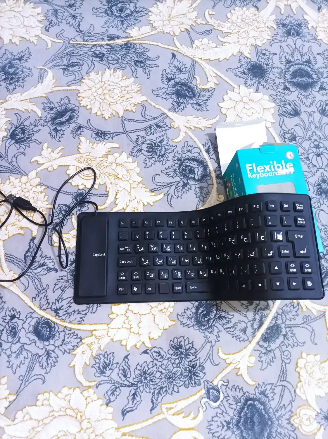 کیبورد ژله‌ای (تا شونده)|قطعات و لوازم جانبی رایانه|مریوان, |دیوار