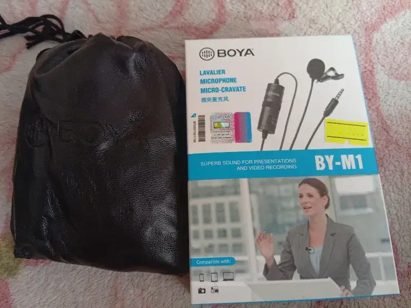 میکروفون یقه ایی سیم دار boya m1|صوتی و تصویری|شاهینشهر, نبوت|دیوار