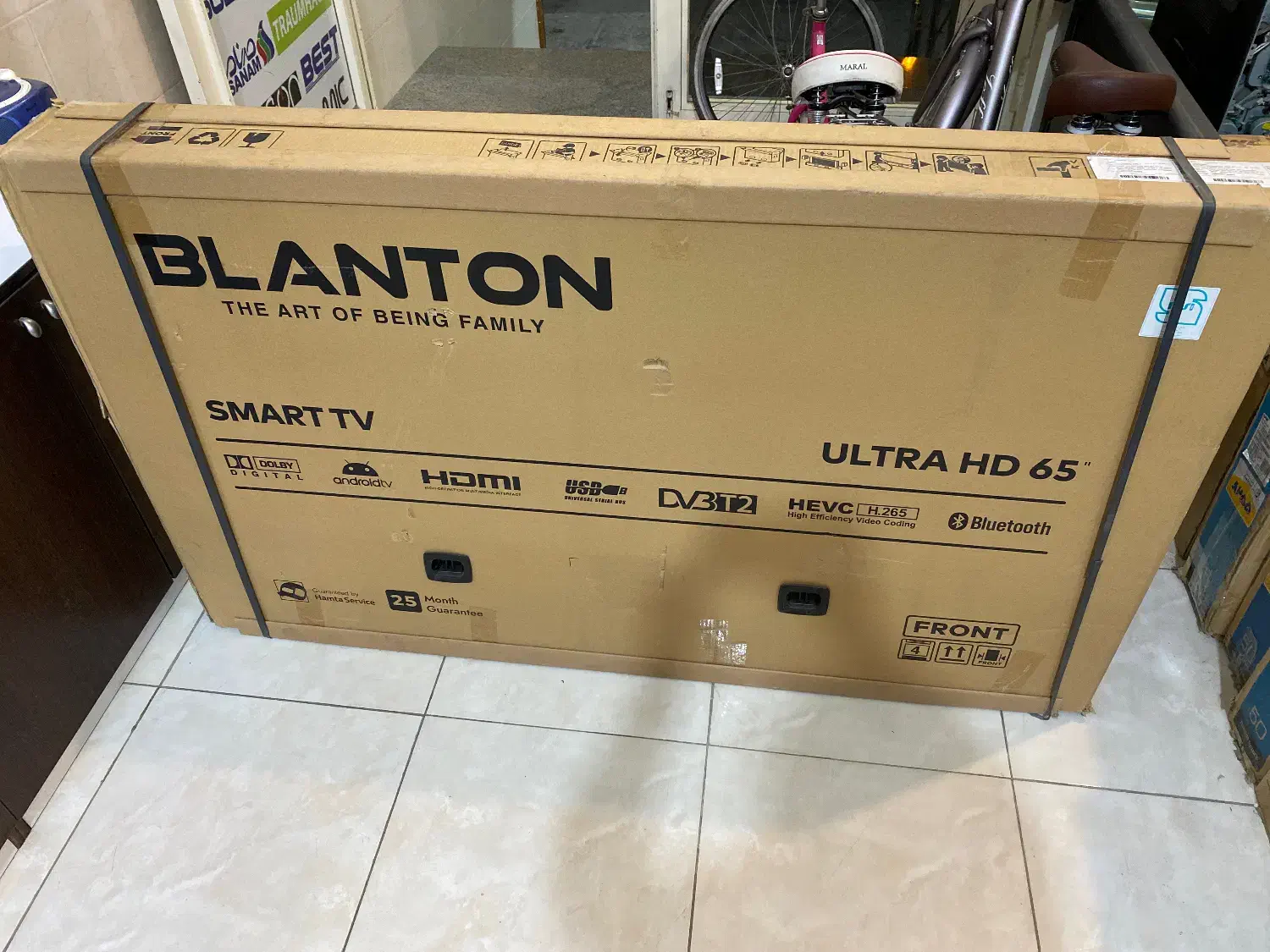 تلویزیون ۶۵ اینچ ۴k با گارانتی معتبر|تلویزیون و پروژکتور|ارومیه, |دیوار