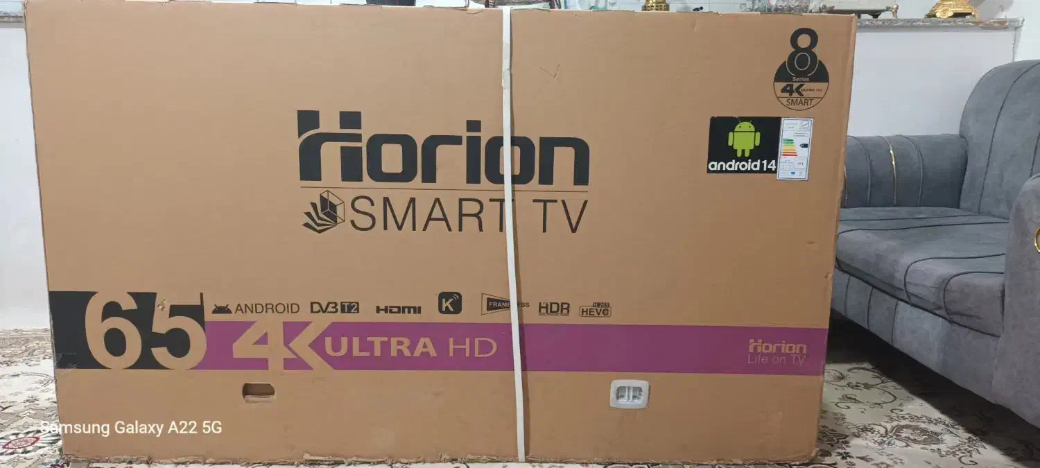 تلویزیون ۶۵ اینچ اسمارت هوشمند هوریون|تلویزیون و پروژکتور|هریس, |دیوار