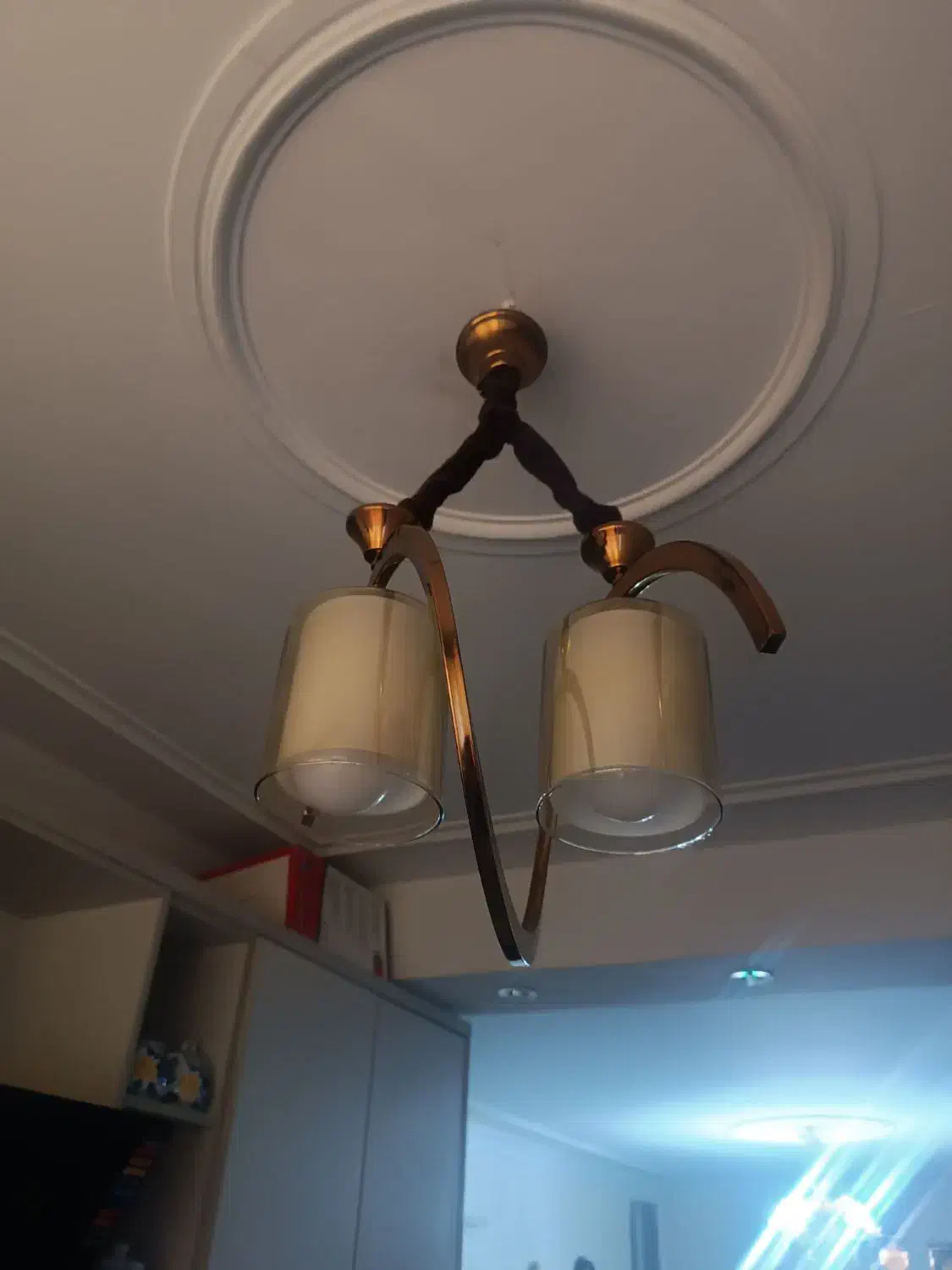 لوستر آشپزخانه و اتاق خواب نو|لوستر و چراغ آویز|تهران, دژکام|دیوار