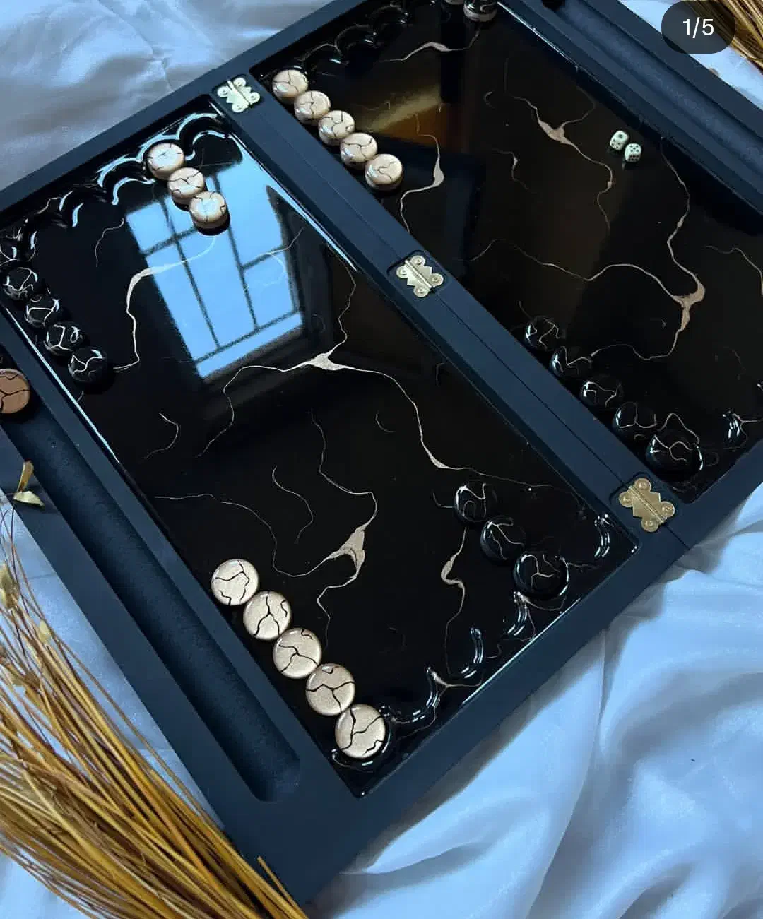 تخته نرد رزینی|کلکسیون و سرگرمی|مهاباد (آذربایجان غربی), |دیوار