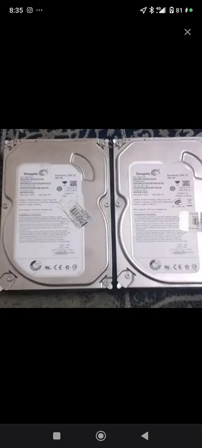 هارد 500گیگ|قطعات و لوازم جانبی رایانه|رباطکریم, الارد|دیوار