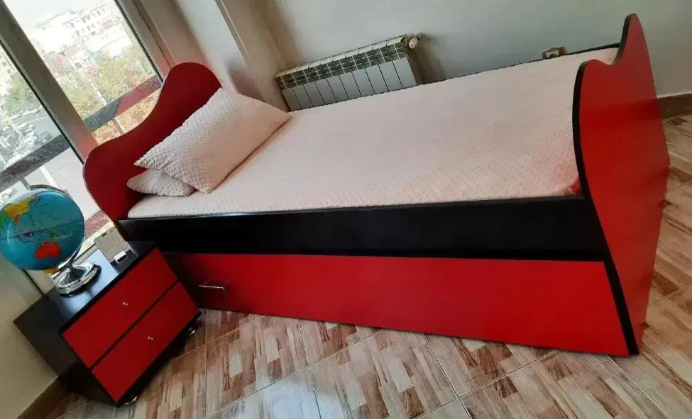 تخت یک نفره دو در ۹۰|تخت و سرویس خواب|اندیشه, شهرک صدف|دیوار