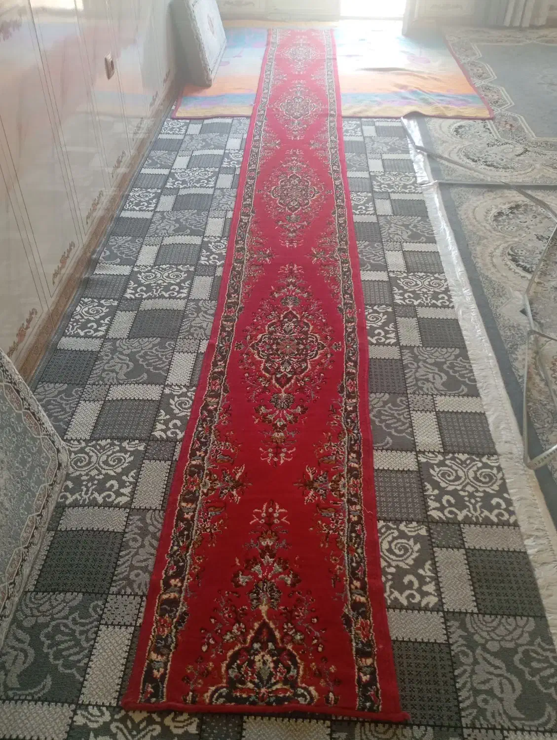 کناره فرش نونو فقط ۹۰۰|فرش|کرمانشاه, |دیوار