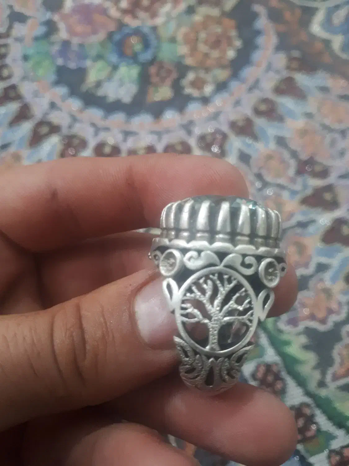 انگشتر موزونایت|زیورآلات و اکسسوری|خرم‌آباد, |دیوار