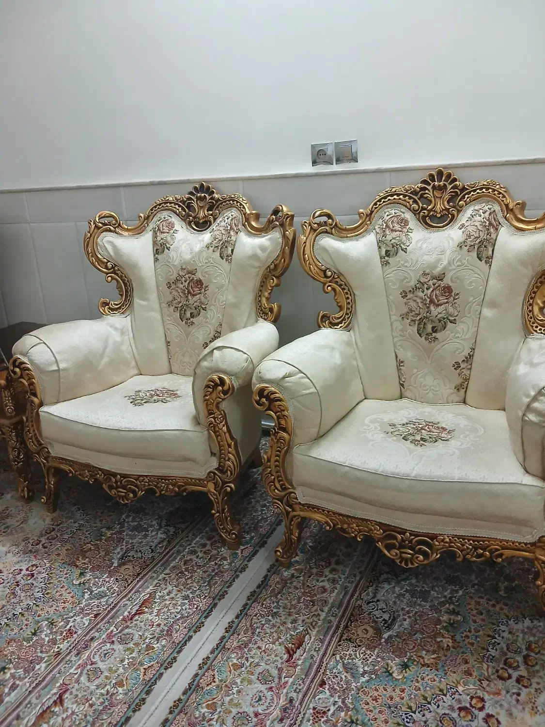 مبل سلطنتی|مبلمان خانگی و میز عسلی|قم, ولیعصر|دیوار