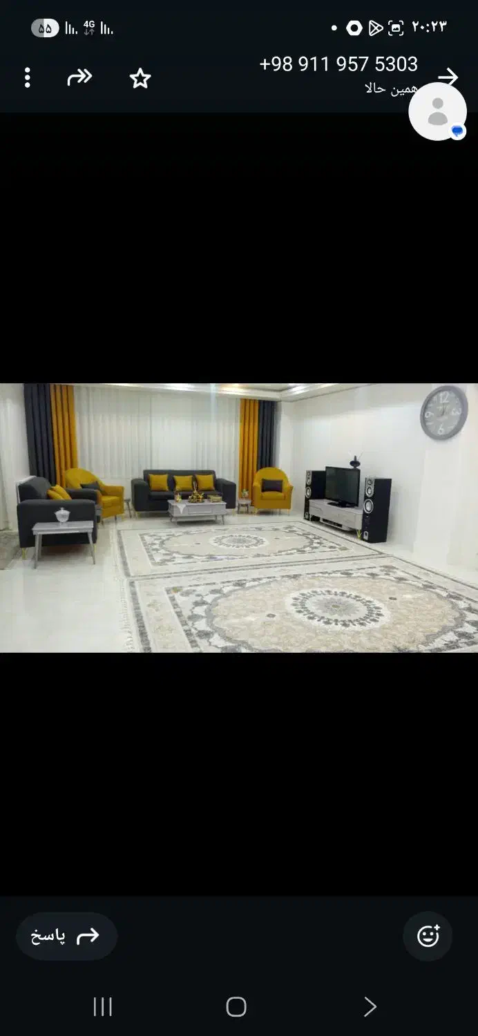 ۱۲۵متر هوا فضا|اجارهٔ آپارتمان|بومهن, |دیوار