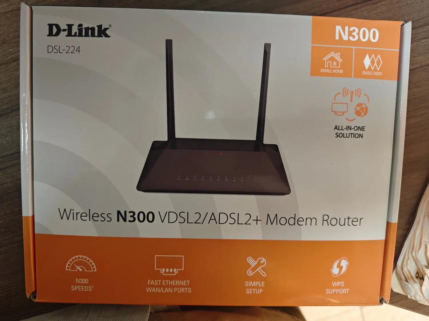 مودم D-Link DSL-224|مودم و تجهیزات شبکه|تهران, تهرانپارس غربی|دیوار