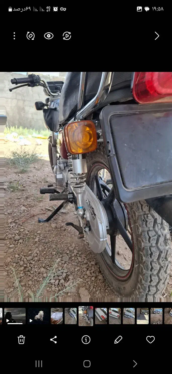 موتور 200 پرواز مدل 402 صفر کلا 2800کیلومتر کار|موتورسیکلت|قائن, |دیوار