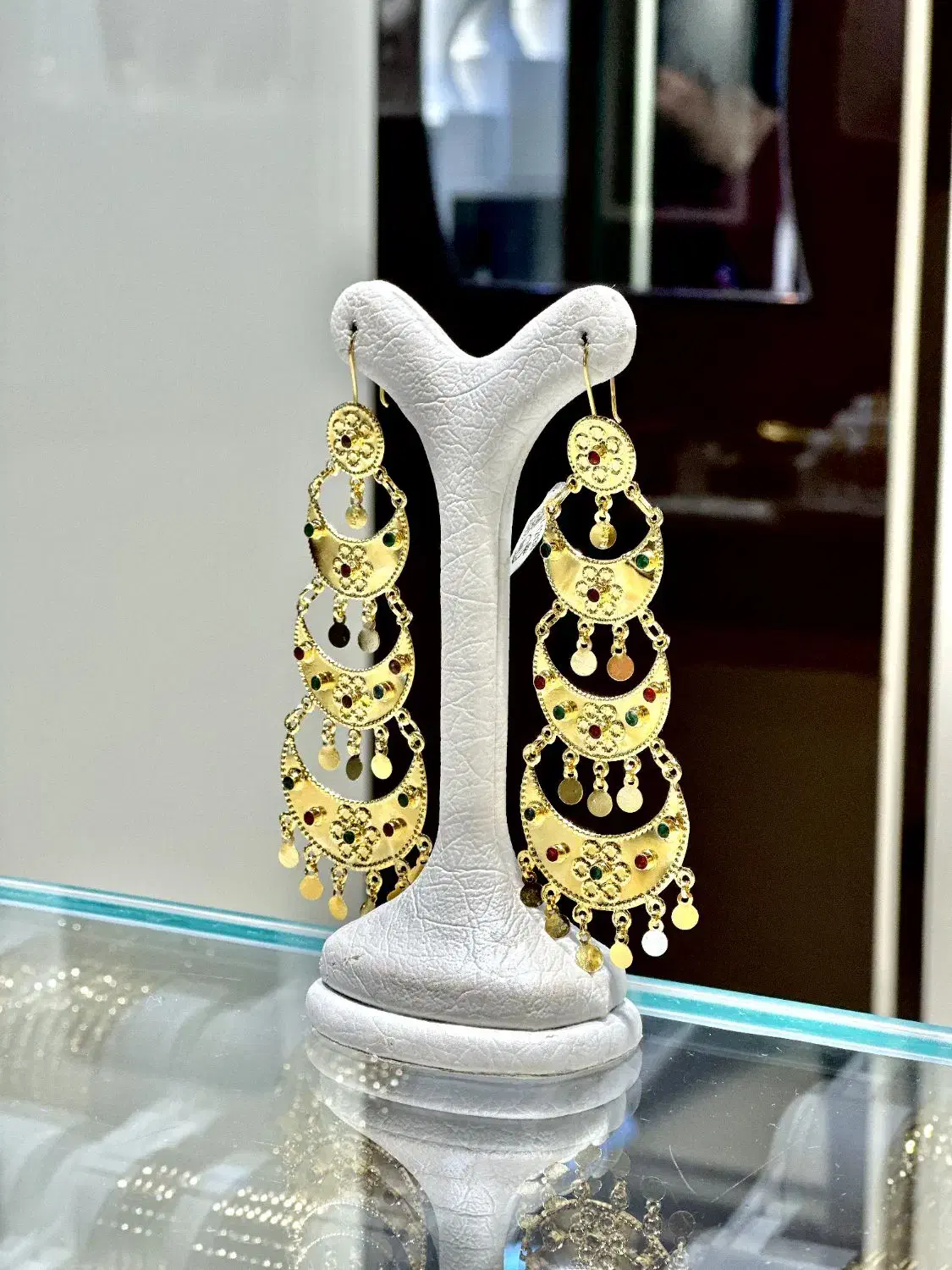 گوشواره ماهک طلا|جواهرات|بندرعباس, |دیوار