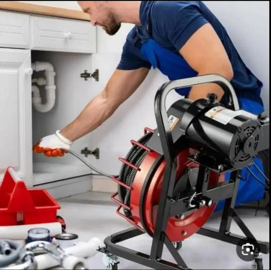 باز کردن لوله با دستگاه فنربرقی|خدمات پیشه و مهارت|داراب, |دیوار