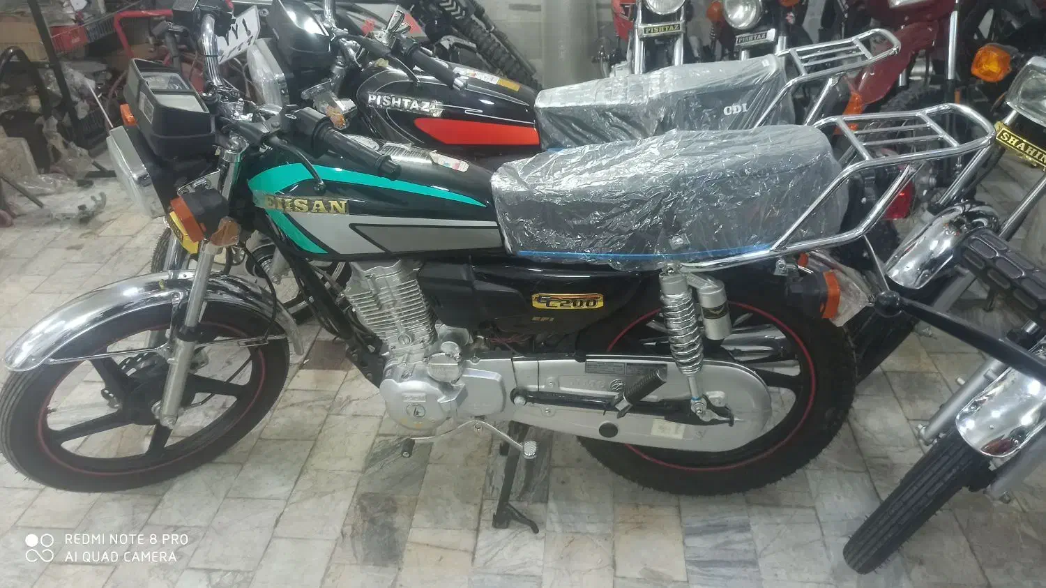 پیشتاز ۲۰۰ صفر زیر قیمت|موتورسیکلت|مشهد, کوشش|دیوار