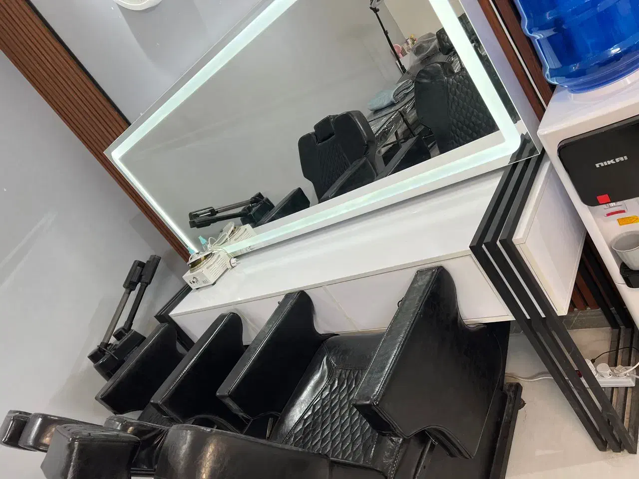 آینه قدی صندلی کوپ میز میکاپ|آرایشگاه و سالنهای زیبایی|تهران, شهرک ولیعصر شمالی|دیوار